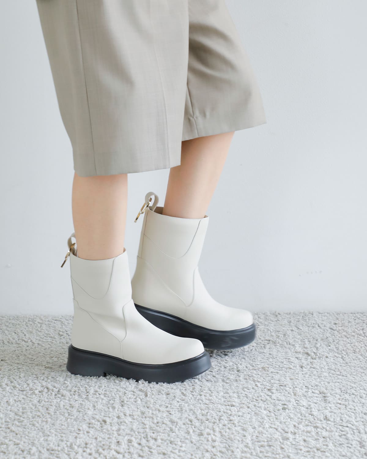 Purpred パープレッド 撥水 ポール ショート ブーツ co7-ps008