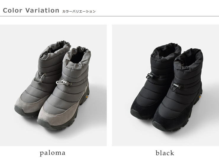 MERRELL(メレル)ウォータープルーフメンブレンウィンターショートブーツ“COLDPACK3ZEROTHERMOTALLWATERPROOF”coldpack-3-zero