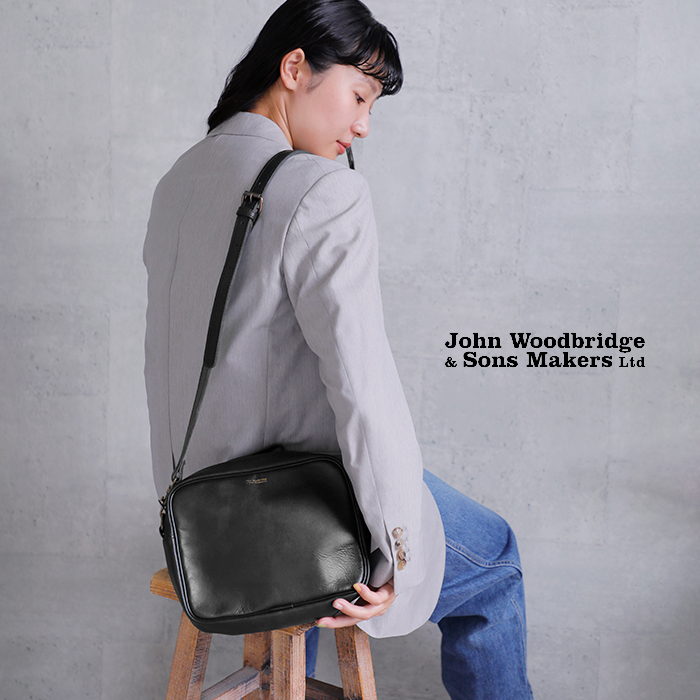 John Woodbridge & Sons Makers(ジョンウッドブリッジアンドサンズメーカーズ)ヴィンテージレザークロスボディバッグcrossbodybag