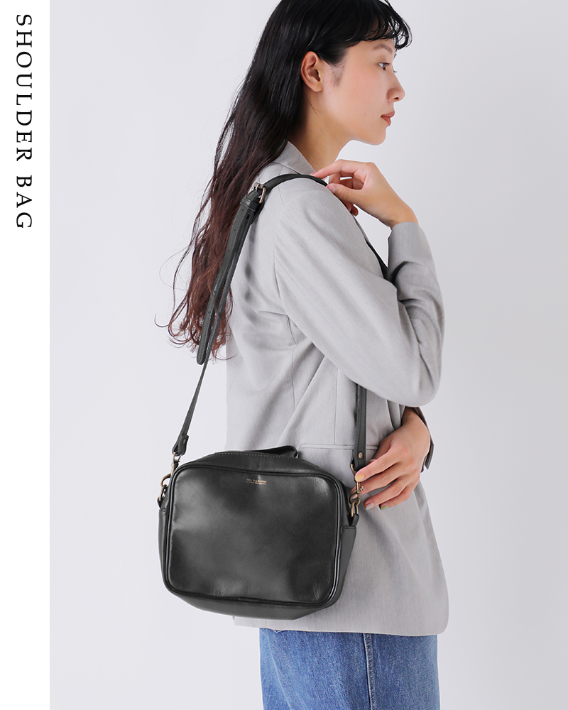 John Woodbridge & Sons Makers(ジョンウッドブリッジアンドサンズメーカーズ)ヴィンテージレザークロスボディバッグcrossbodybag