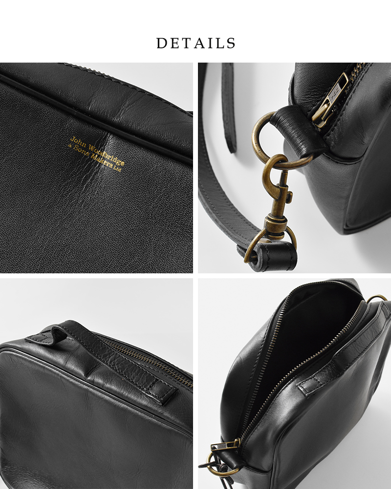 John Woodbridge & Sons Makers(ジョンウッドブリッジアンドサンズメーカーズ)ヴィンテージレザークロスボディバッグcrossbodybag
