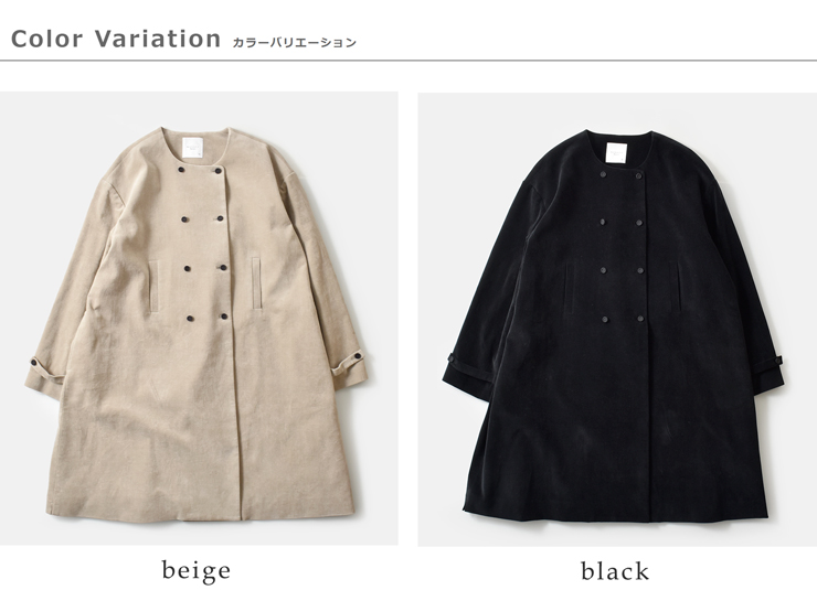 MAGALI(マガリ)オールドヴィンテージコットンダブルボタンコートct10-same1