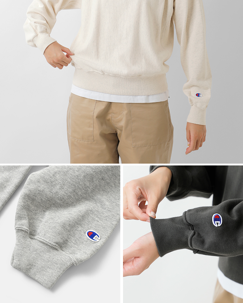 Champion(チャンピオン)リバースウィーブクルーネックスウェットシャツcw-c001
