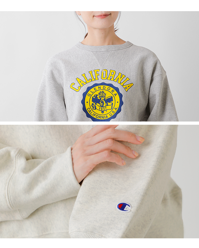 Champion(チャンピオン)リバースウィーブクルーネックスウェットシャツcw-c003