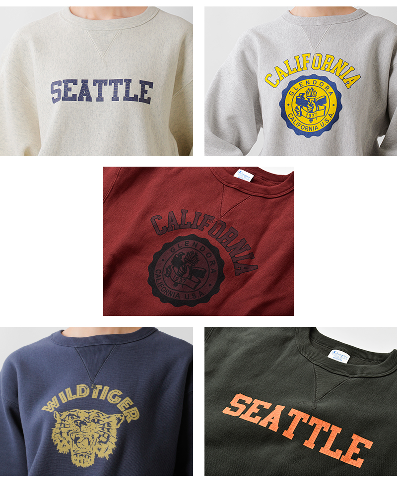 Champion(チャンピオン)リバースウィーブクルーネックスウェットシャツcw-c003