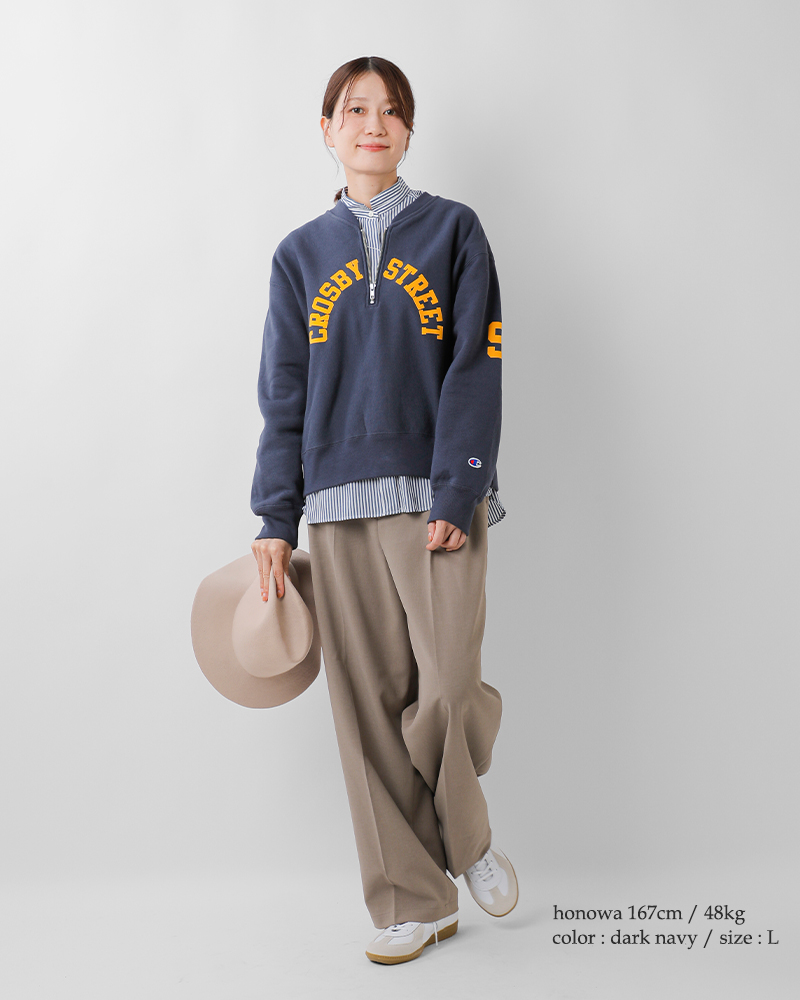 Champion(チャンピオン)リバースウィーブハーフジップスウェットシャツcw-c004