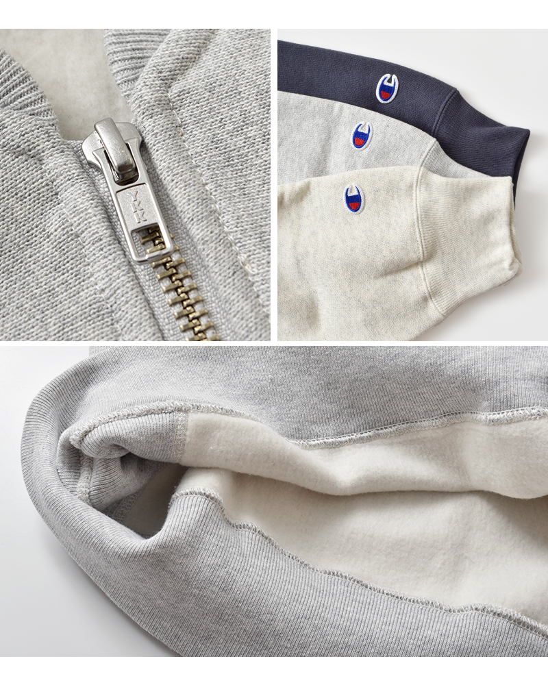 Champion(チャンピオン)リバースウィーブハーフジップスウェットシャツcw-c004