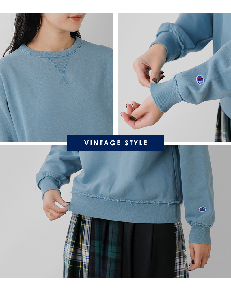 Champion(チャンピオン)USAコットンクルーネックスウェットシャツcw-c014