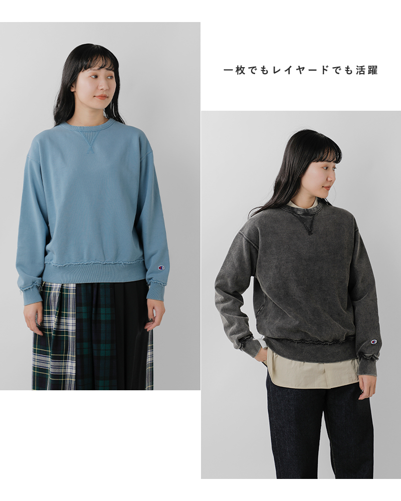 Champion(チャンピオン)USAコットンクルーネックスウェットシャツcw-c014