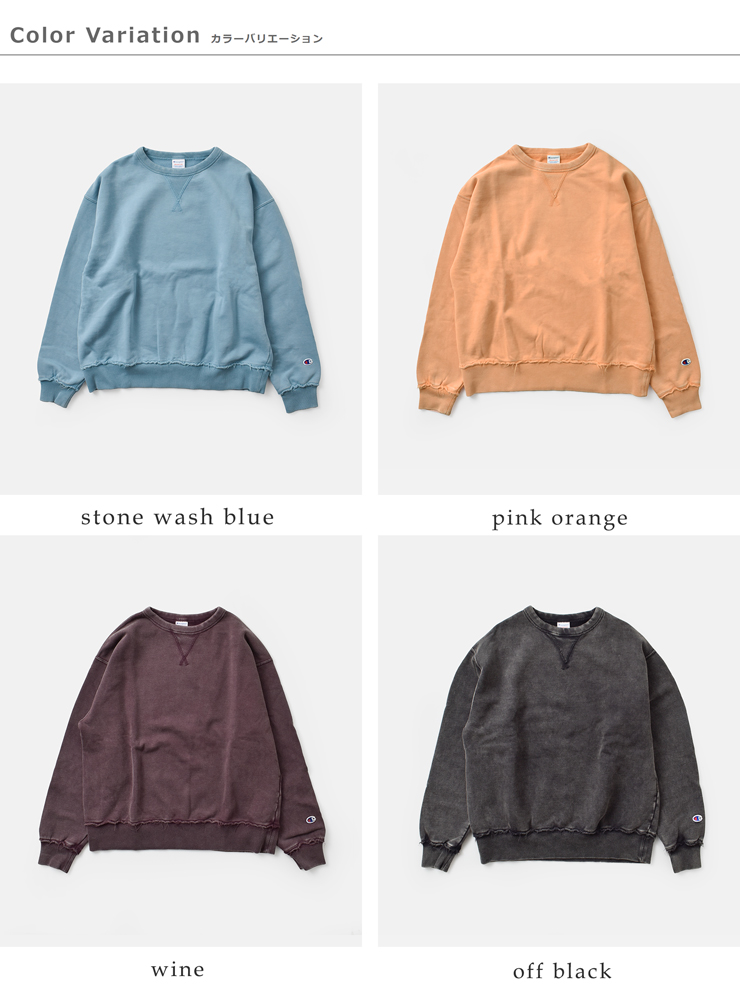 Champion(チャンピオン)USAコットンクルーネックスウェットシャツcw-c014