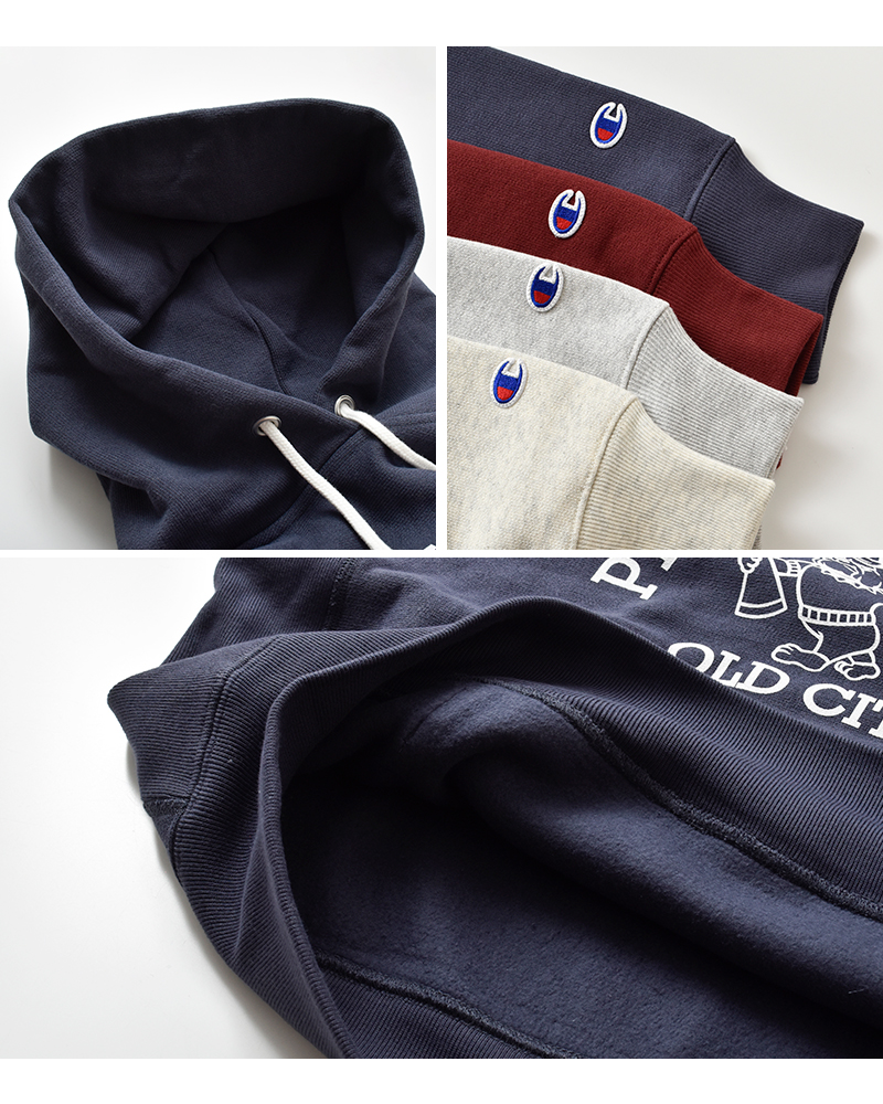 Champion(チャンピオン)リバースウィーブフーデッドスウェットシャツcw-c103