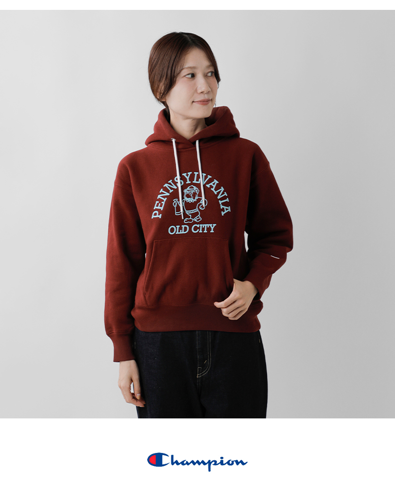 Champion(チャンピオン)リバースウィーブフーデッドスウェットシャツcw-c103