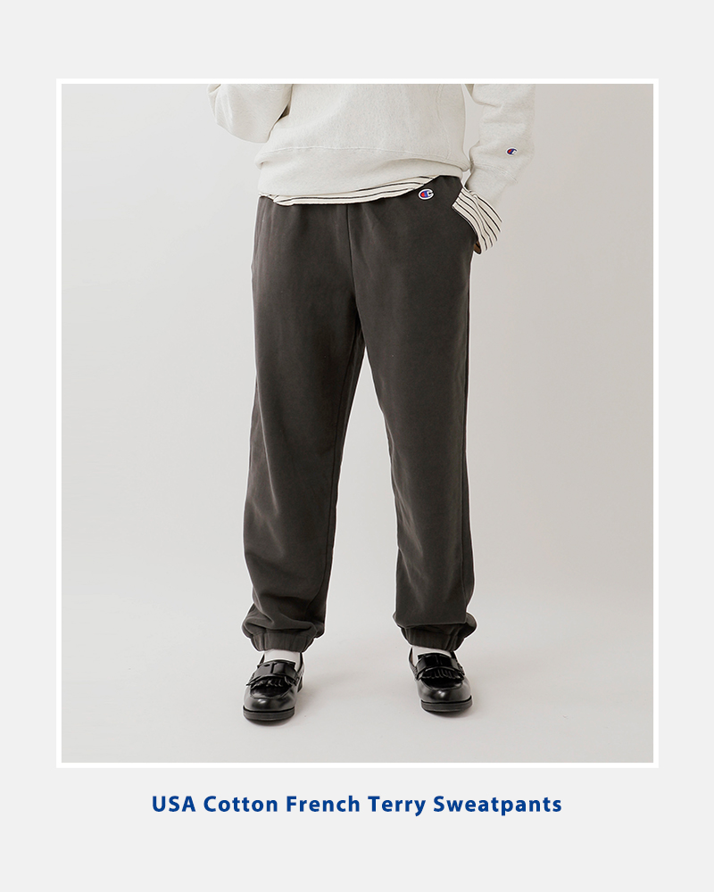 Champion(チャンピオン)USAコットンフレンチテリースウェットパンツcw-c205-same1