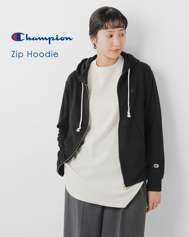 Champion(チャンピオン)ジップフードスウェットパーカーcw-y108