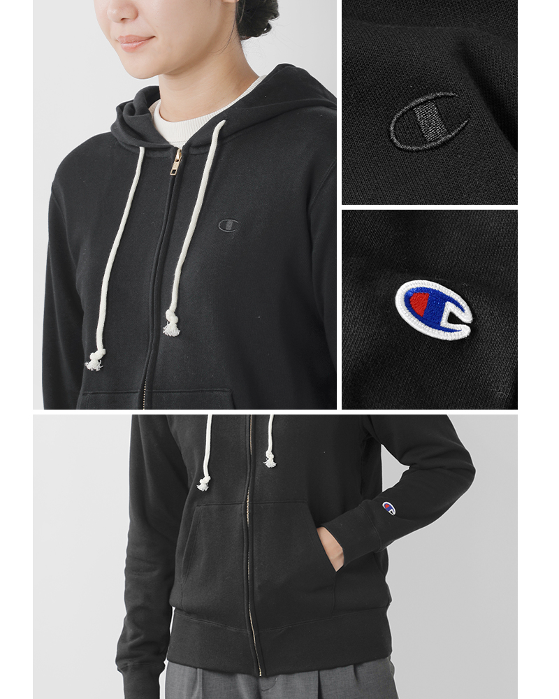 Champion(チャンピオン)ジップフードスウェットパーカーcw-y108
