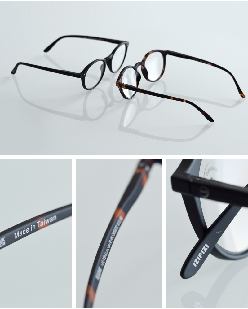 IZIPIZI(イジピジ)度付きビッグラウンドリーディンググラスd-reading