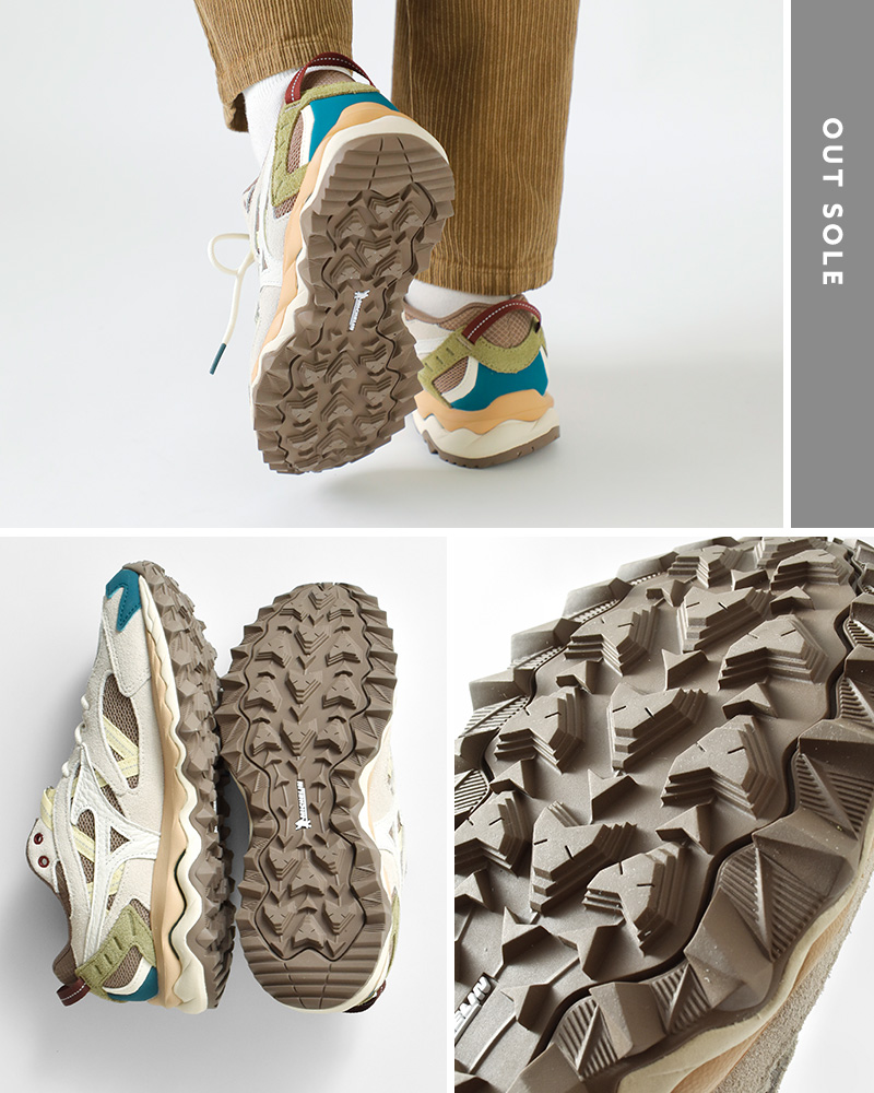 MIZUNO(ミズノ)ウエーブムジンスエードトレイルスニーカー“WAVEMUJINTL”d1ga2513