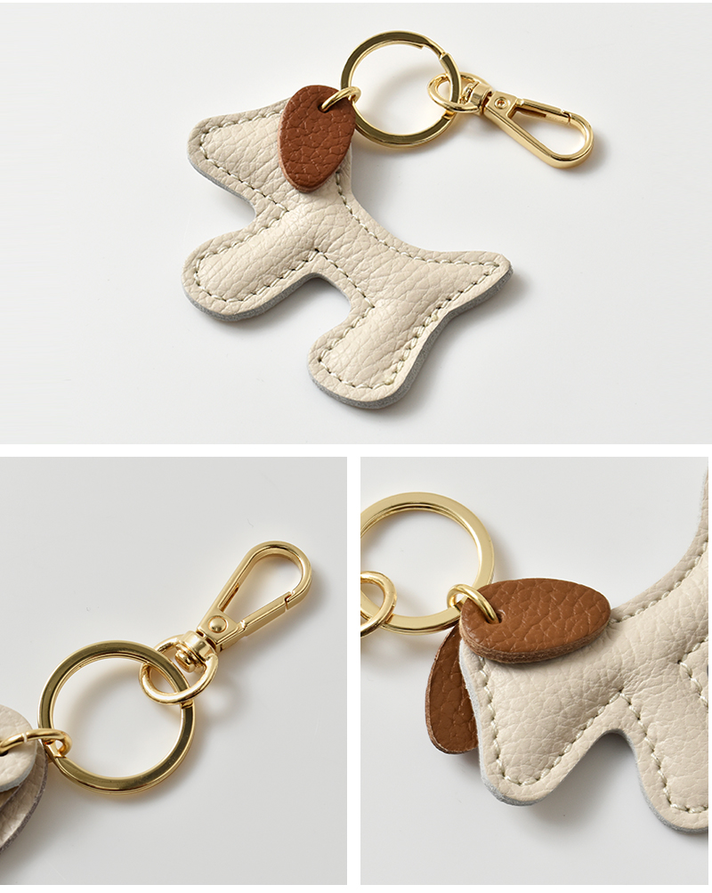 AULENTTI(オウレンティ)ドラーロレザーDOGキーホルダーdi-2742-do