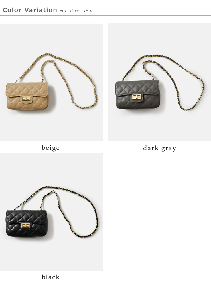 AULENTTI(オウレンティ)カウレザーチェーンショルダーバッグdi-2952-3-sa