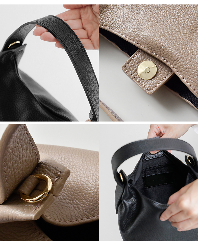 AULENTTI(オウレンティ)カウレザー2wayハンドバッグdi-3605-do