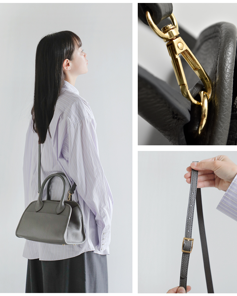 AULENTTI(オウレンティ)カウレザー2wayショルダーバッグdi-3621-do