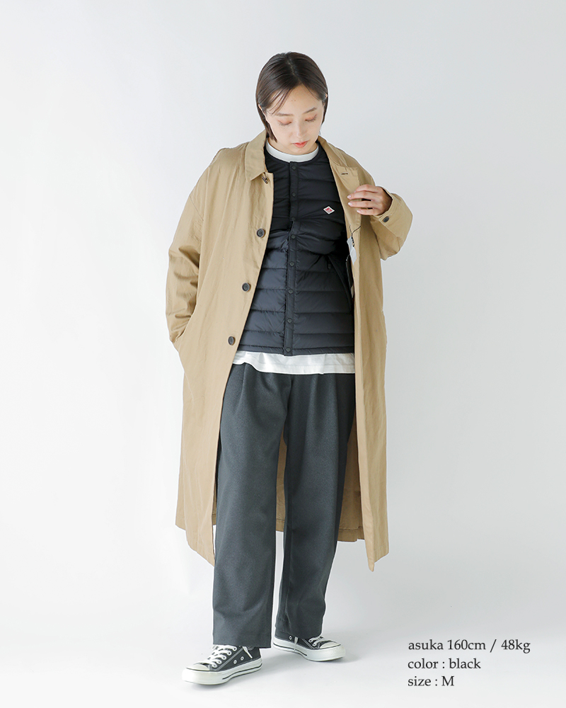 DANTON(ダントン)クルーネックインナーダウンジャケットdt-a0001rrt