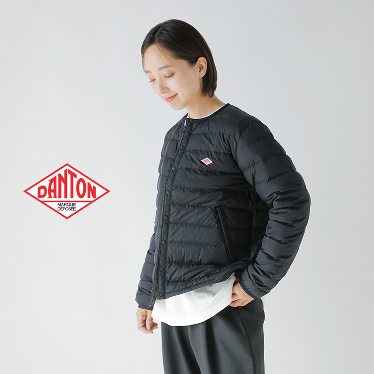 DANTON(ダントン)クルーネックインナーダウンジャケットdt-a0001rrt