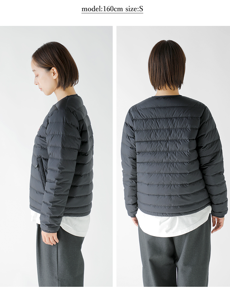 DANTON(ダントン)クルーネックインナーダウンジャケットdt-a0001rrt