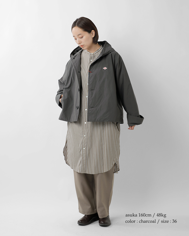 DANTON(ダントン)インサレーションピーチタフタフーデッドジャケットdt-a0673pnt-25aw