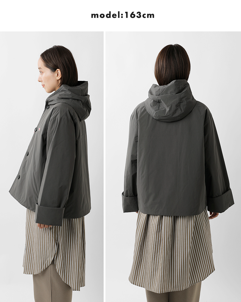 DANTON(ダントン)インサレーションピーチタフタフーデッドジャケットdt-a0673pnt-25aw