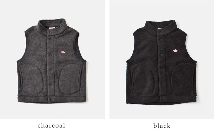 DANTON(ダントン)スタンドカラーダブルフェイスボアベストdt-a0701wnn