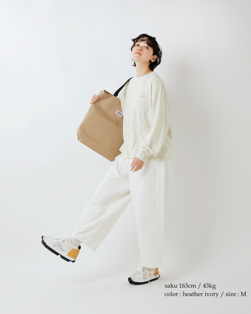 DANTON(ダントン)オープンエンドジャージークルーネックロングスリーブTシャツdt-c0269tcb-25aw