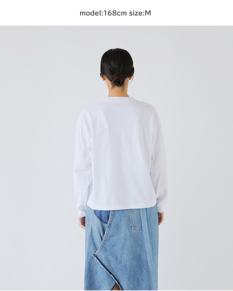 DANTON(ダントン)オープンエンドジャージークルーネックロングスリーブTシャツdt-c0269tcb-25aw