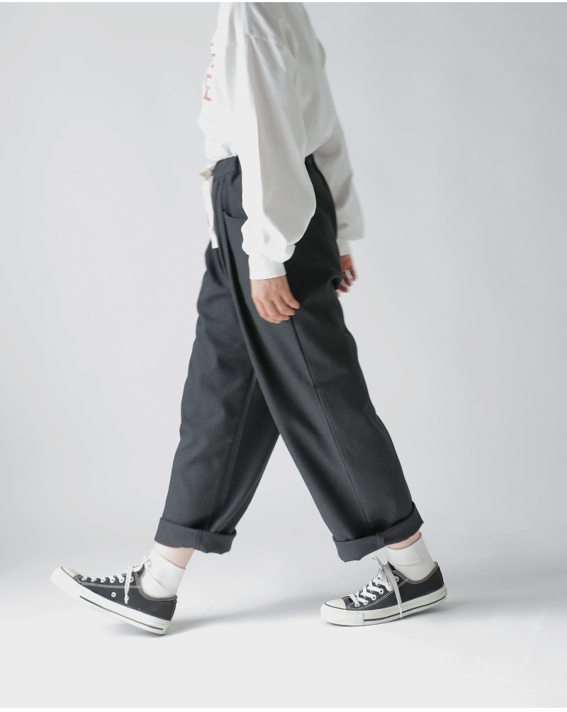 DANTON(ダントン)フランネル2タックイージーパンツdt-e0274flp