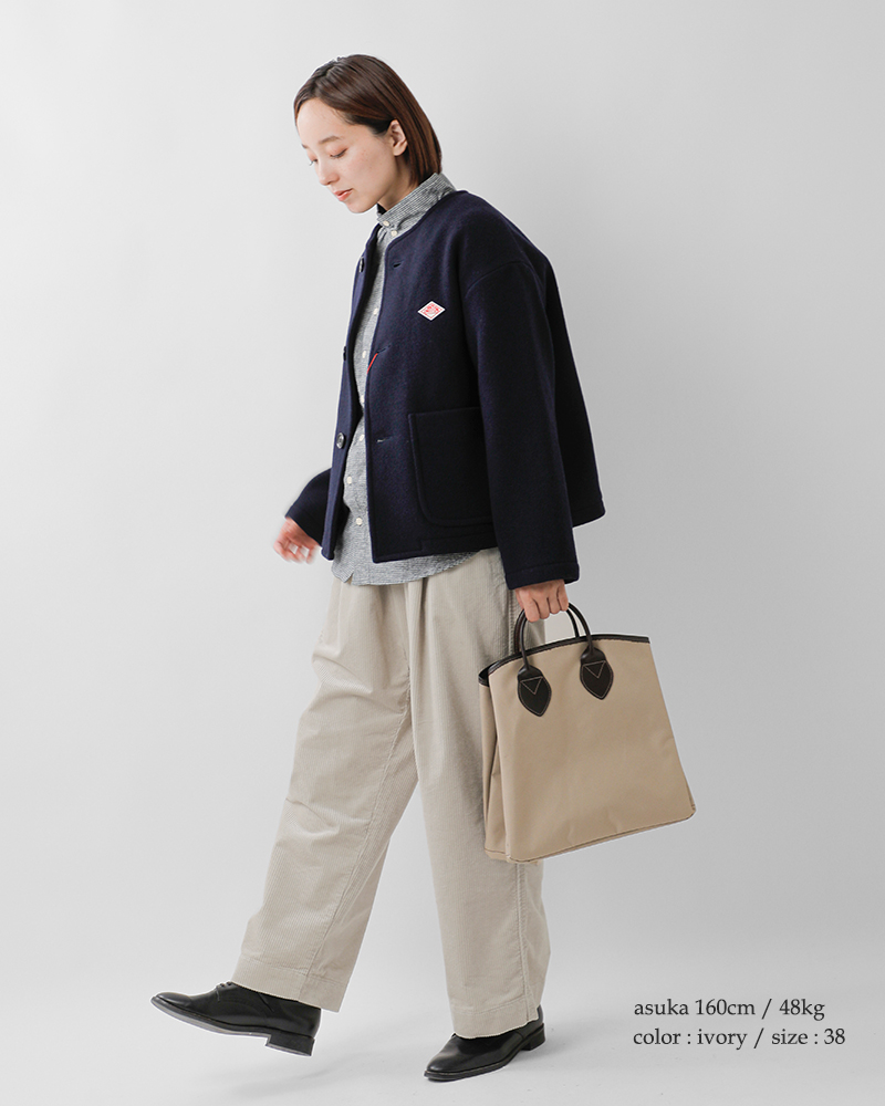 DANTON(ダントン)コーデュロイイージークロップドパンツdt-e0289cdu