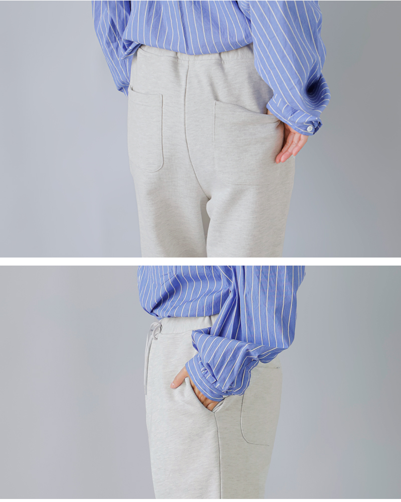DIGAWEL ディガウェル コットン テーパード スウェット パンツ