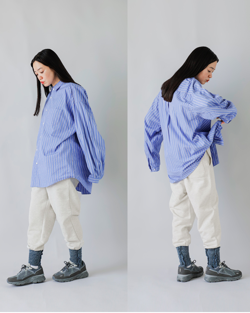 DIGAWEL ディガウェル コットン テーパード スウェット パンツ