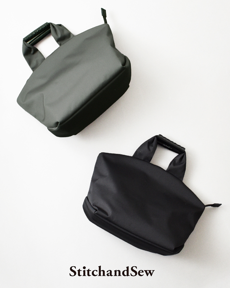 StitchandSew(スティッチアンドソー)レザーハンドルコーデュラナイロントートバックe305d
