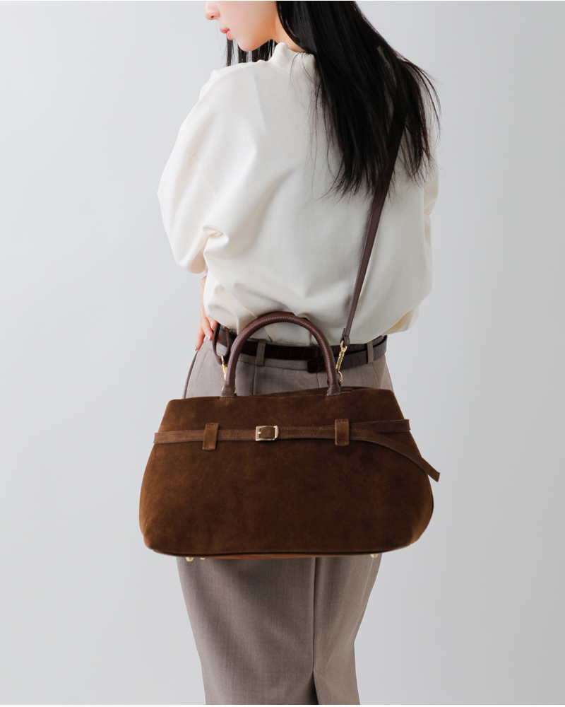 AULENTTI(オウレンティ)レザー2wayショルダーバッグel-ma766-cado