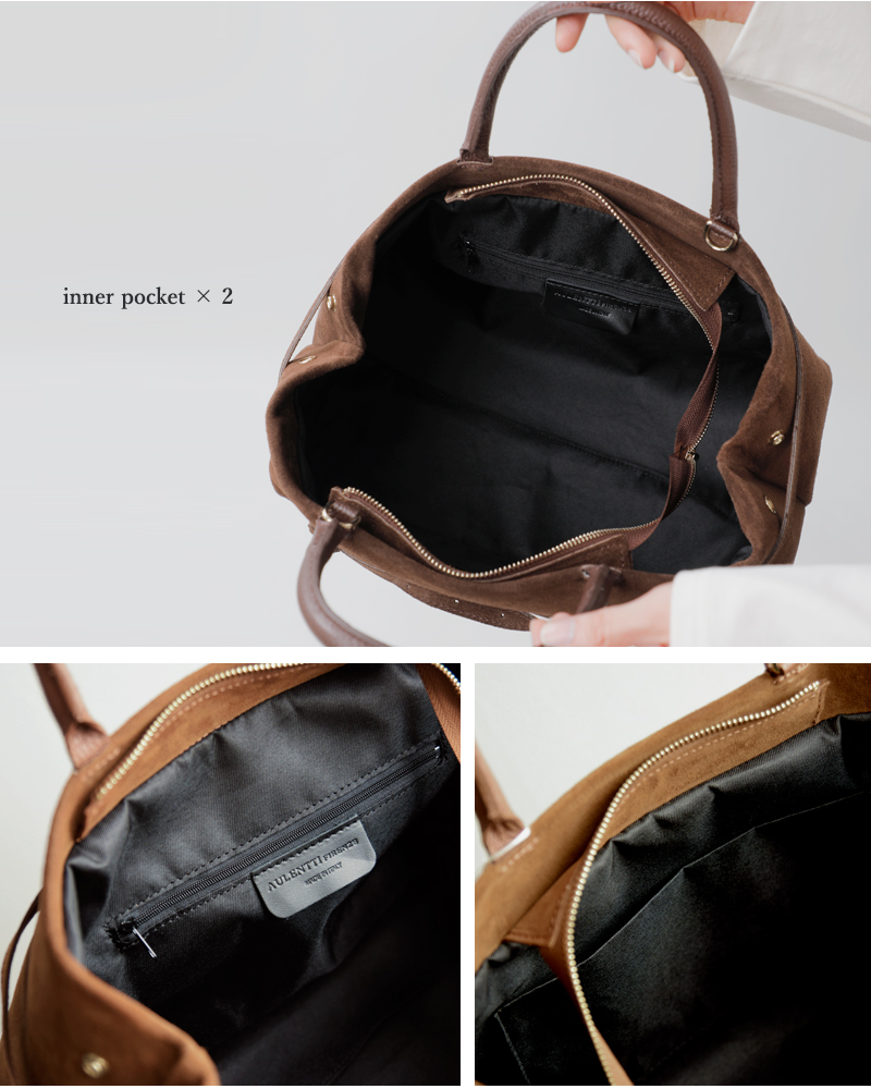 AULENTTI(オウレンティ)レザー2wayショルダーバッグel-ma766-cado