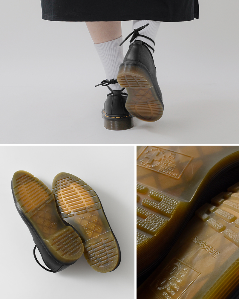 DrMartens ドクターマーチン レースアップ フラット シューズ