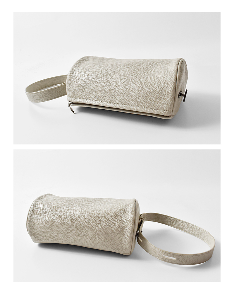 enbrace(エンブレース)エコレザー2wayハーフムーンバッグ“halfmoonbag”enb25fbg7009