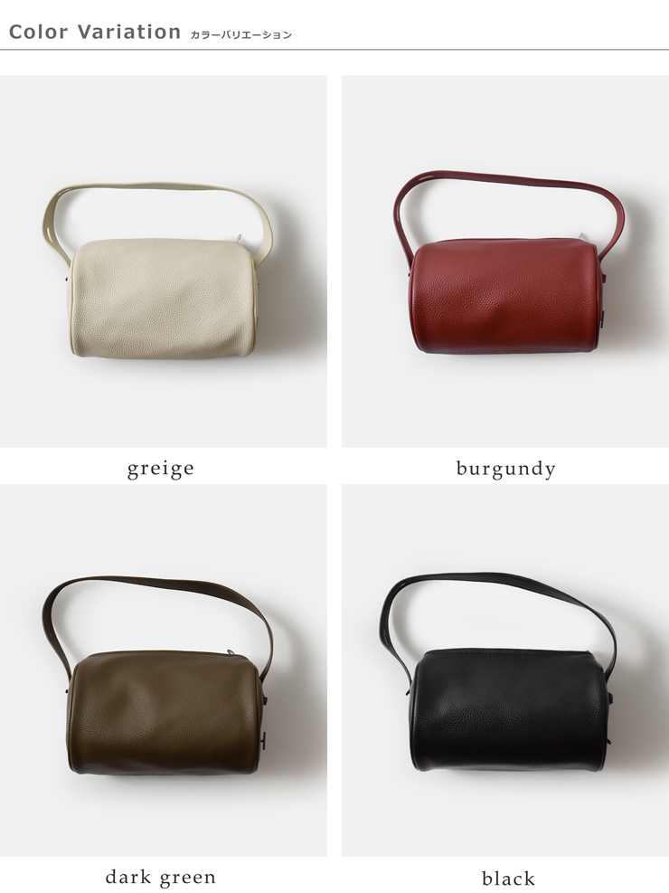 enbrace(エンブレース)エコレザー2wayハーフムーンバッグ“halfmoonbag”enb25fbg7009