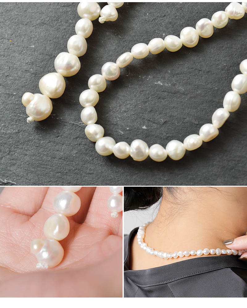 EO(イオ)パールミックスラリエットネックレス“Pearlmixlariatnecklace”eo24aw-12