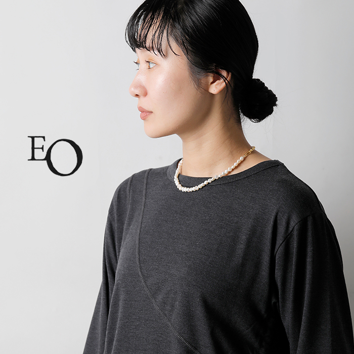 EO(イオ)パールミックスチェーンショートネックレス“Pearlmixchainshortnecklace”eo25ss-42