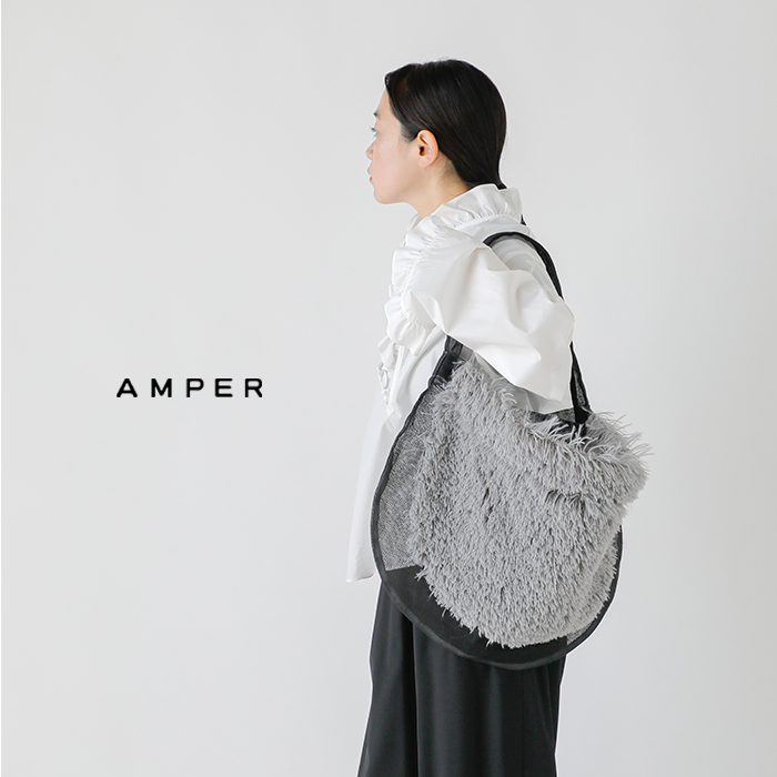 AMPER(アンパー)エアリーファーワンショルダーバッグer25-m03