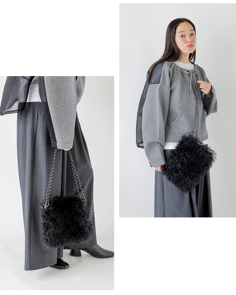 AMPER(アンパー)エアリーファーポーチer25-m05a