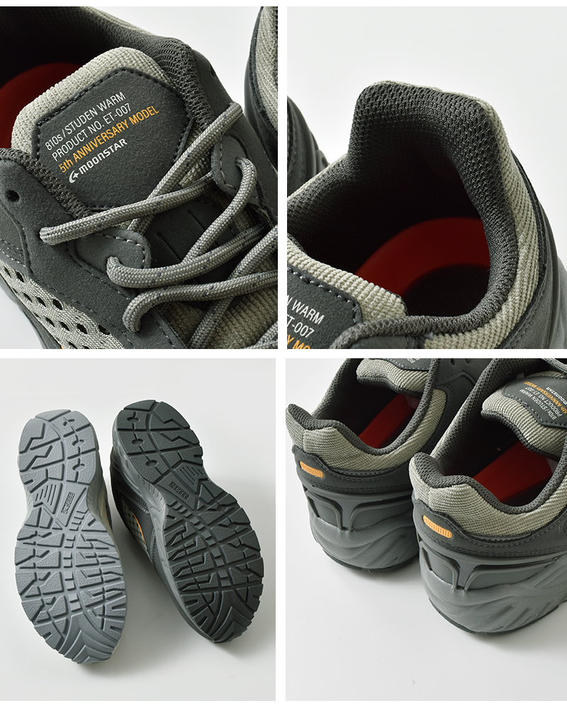 moonstar 810s(ムーンスター エイトテンス)シンセティックレザーヒートレイヤーインソールグランドシューズ“STUDENWARM”et007