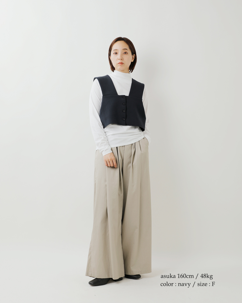 euphoric’(ユーフォリック)コットンストレッチ混ビスチェセット3wayワンピースeu-ct5413