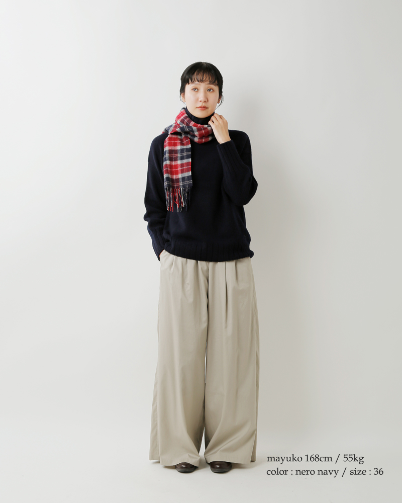 ISLAND TIDES(アイランドタイド)aranciato別注ラムズウールタートルネックニットプルオーバーey-18334